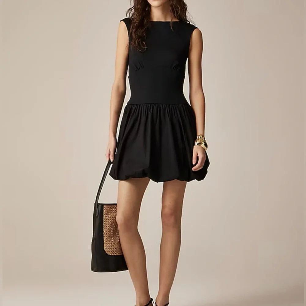 NWT J Crew Women's Bubble Hem Mixy Dress